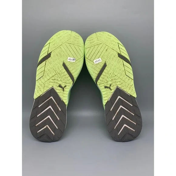 Puma Mercedes-AMG Petronas F1 Wired Run Lime Green Shoes 307036-05 Men's Sz 10.5 - Picture 8 of 10